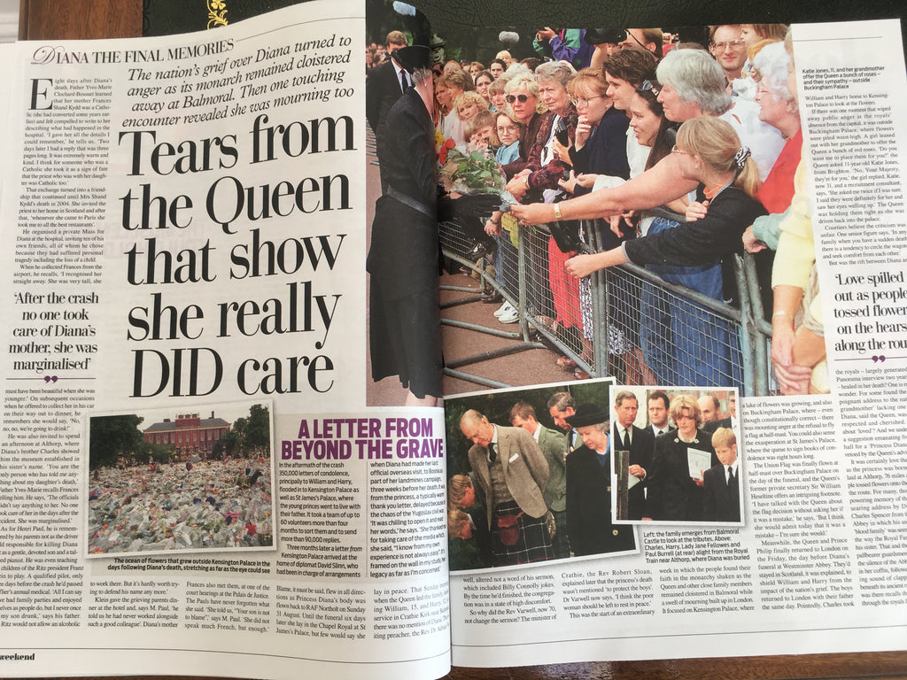 UK Weekend magazine 26 August 2017 Princess Diana Her Unseen Photo Album Part 5