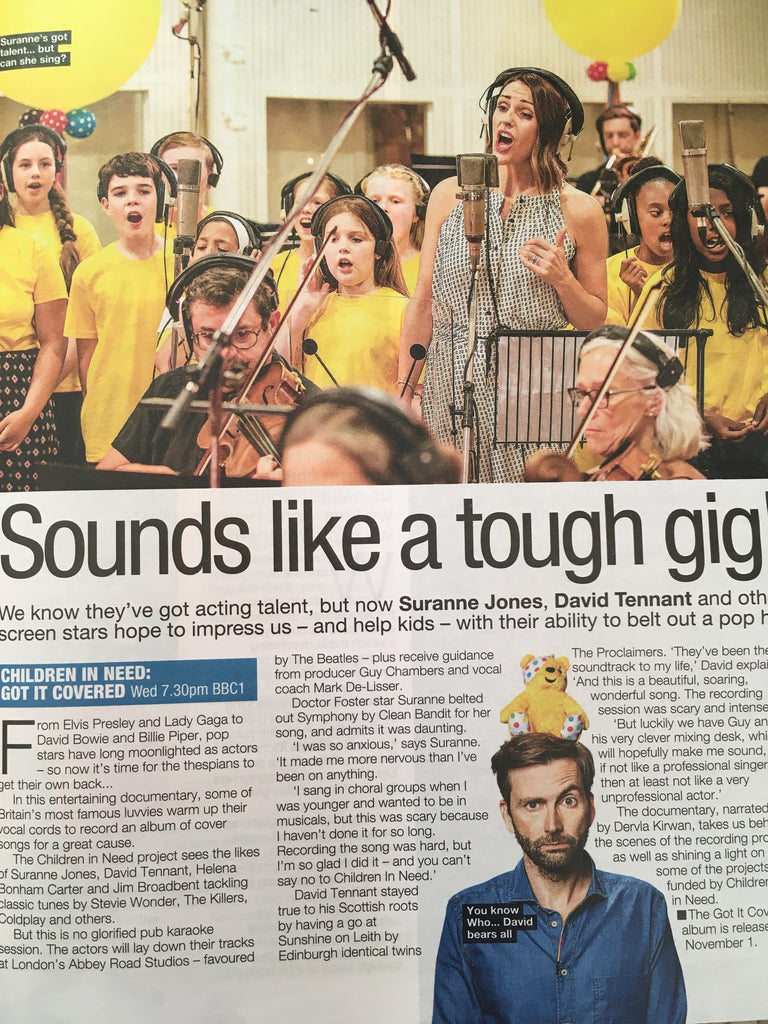 UK LOVE TV Magazine 10/2019: Suranne Jones David Tennant Children In Need