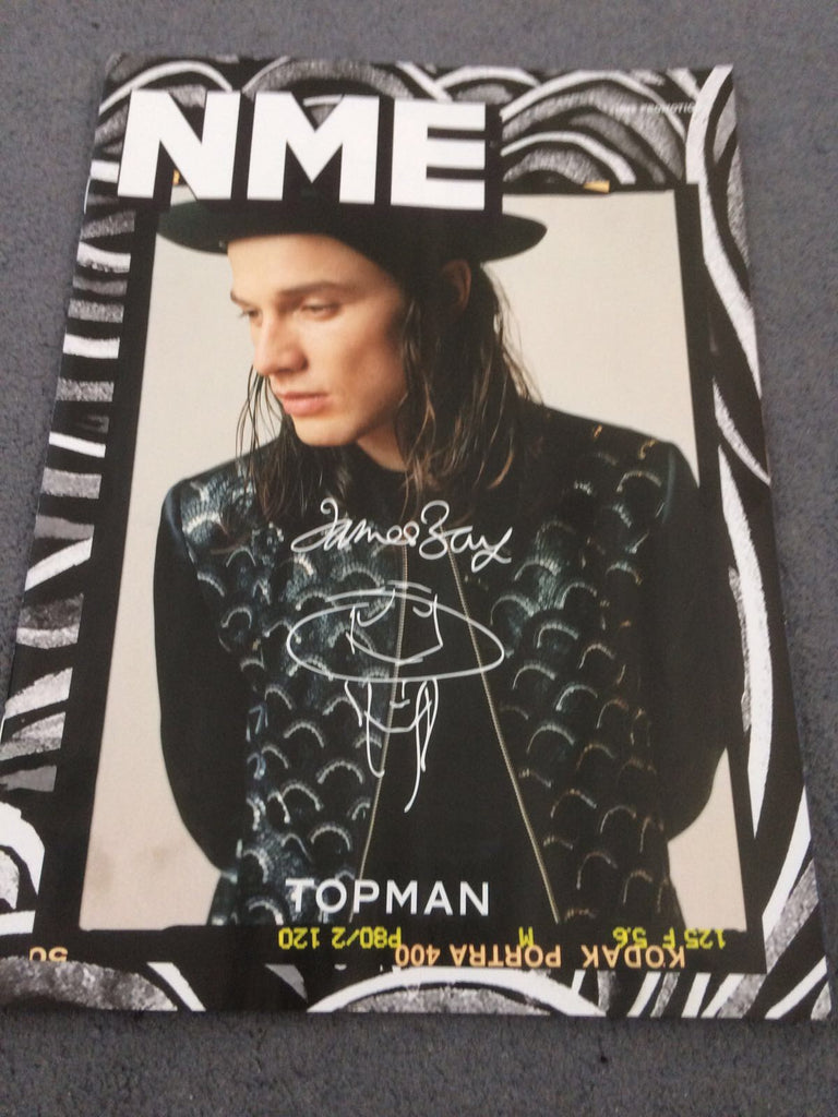 James Bay Photo Cover for Topman UK NME MAGAZINE August 18th 2017