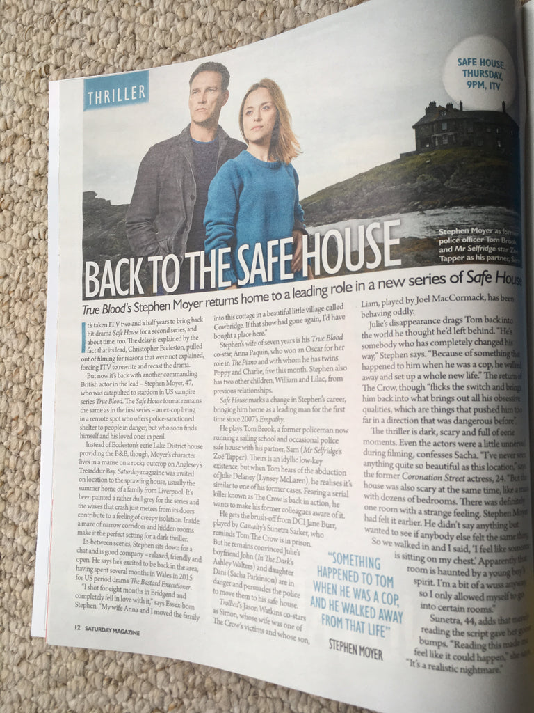 Saturday Magazine September 2 2017 Suranne Jones Jodi Balfour Richard Dormer Norman Pace