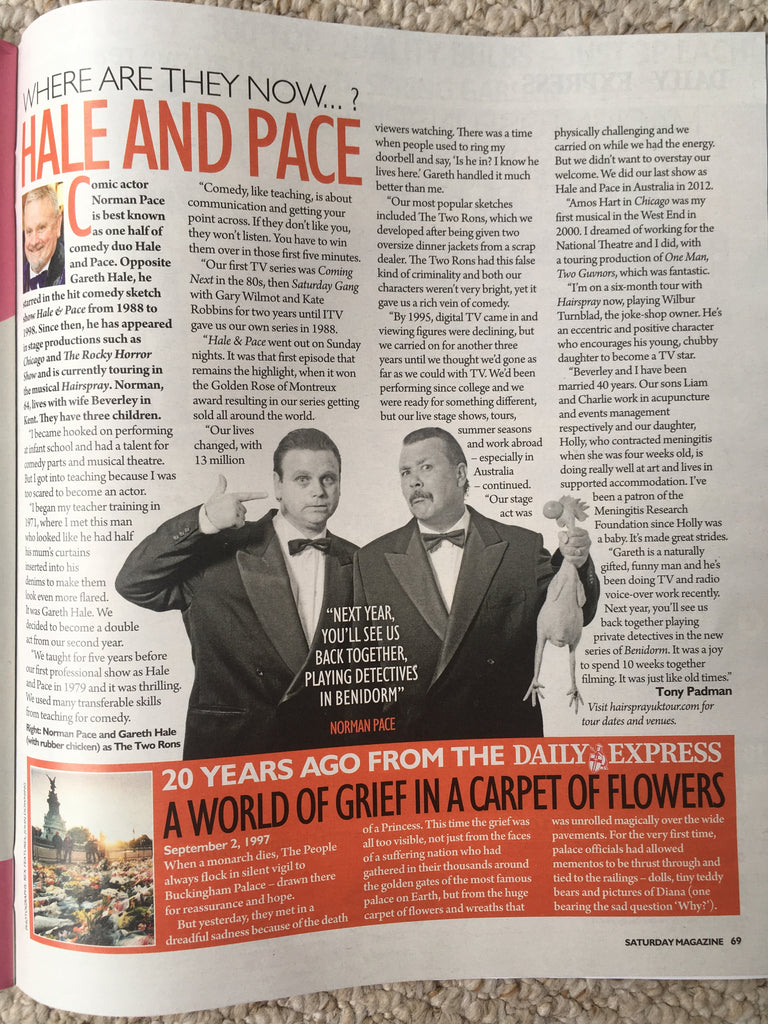 Saturday Magazine September 2 2017 Suranne Jones Jodi Balfour Richard Dormer Norman Pace