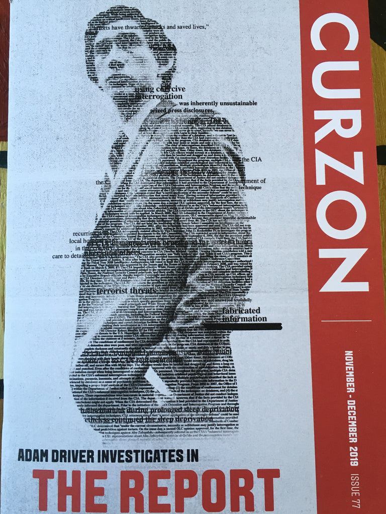 UK Curzon Magazine November 2019: Adam Driver (The Report)