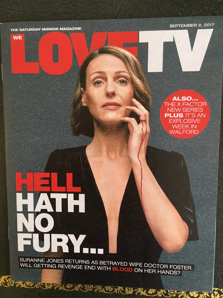 Love TV Magazine Sept 2 2017 Suranne Jones Stephen Moyer Bertie Carvel John Simm