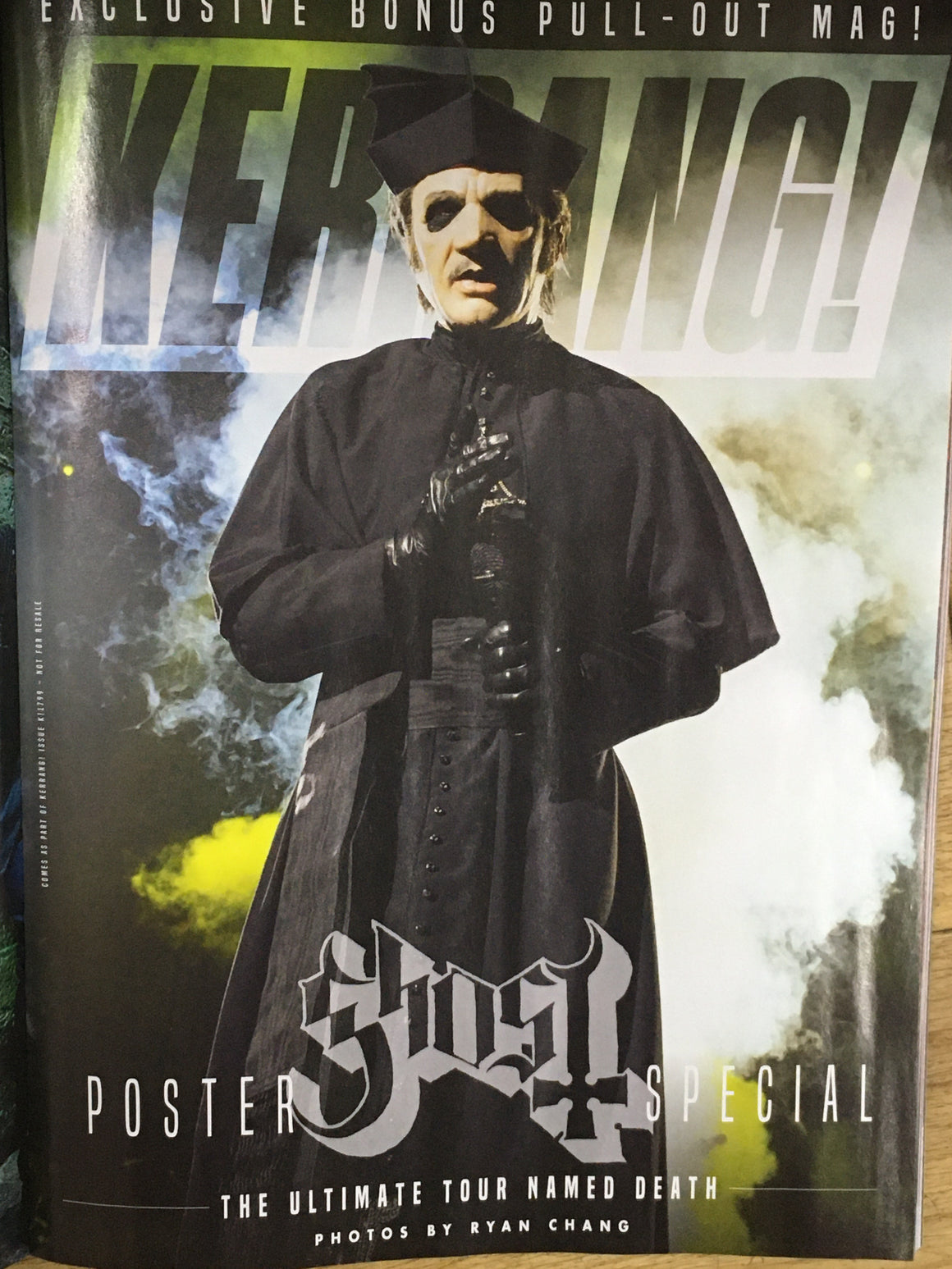 KERRANG! MAGAZINE - November 2019: Ghost Special Pull Out Magazine!