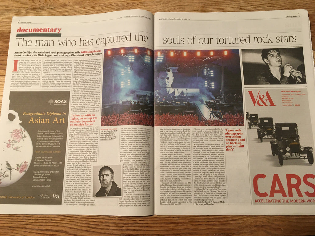 UK Times Review November 2019: Depeche Mode Chadwick Boseman