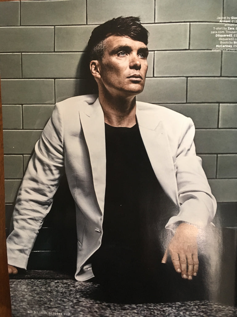 UK GQ Magazine October 2017 Cillian Murphy UK Cover Edition 1 of 9 Covers