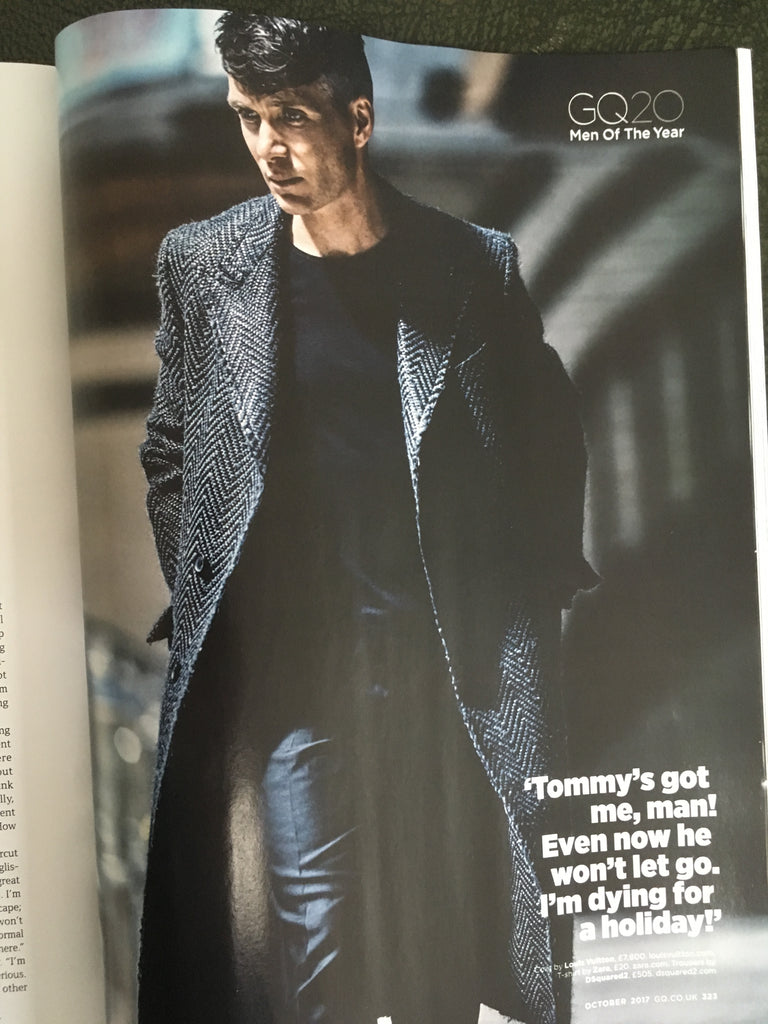 UK GQ Magazine October 2017 Cillian Murphy UK Cover Edition 1 of 9 Covers