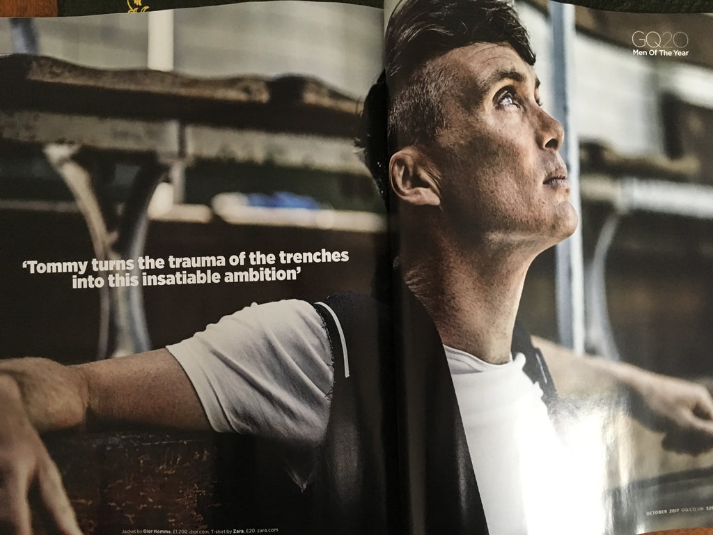 UK GQ Magazine October 2017 Cillian Murphy UK Cover Edition 1 of 9 Covers