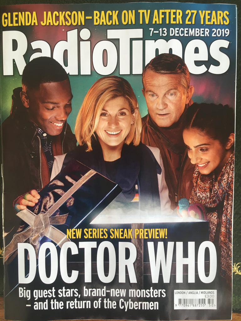 Radio Times Magazine 7 December 2019 Jodie Whittaker Doctor Who Exclusive