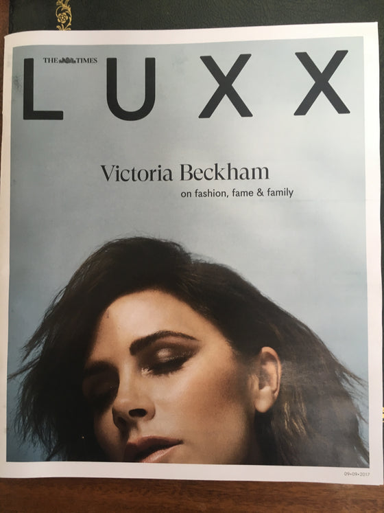 UK Times Luxx Magazine September 2017 Victoria Beckham Amber Anderson