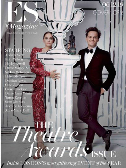 London ES Magazine December 2019: Andrew Scott Ruth Wilson Helen McCrory #1