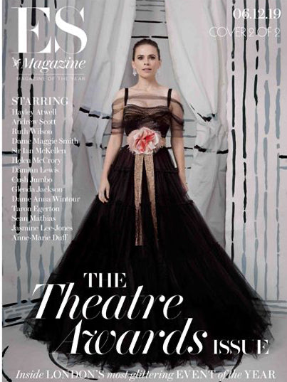 London ES Magazine December 2019: Hayley Atwell Taron Egerton Maggie Smith #2