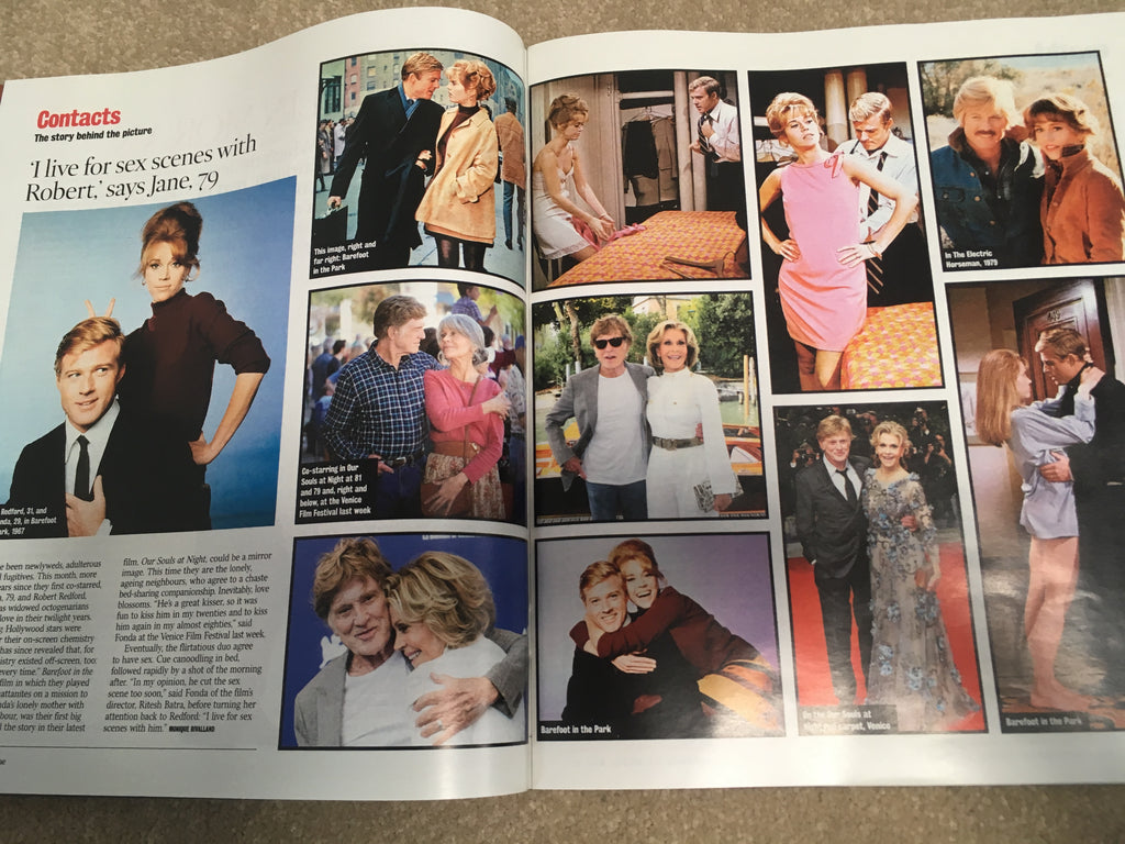 UK Times Magazine 9th September 2017 Gary Numan Jane Fonda Robert Redford