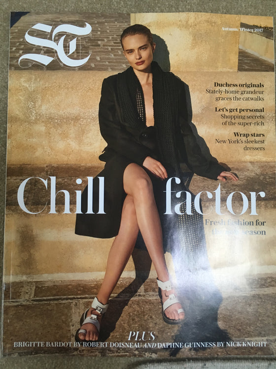 UK ST Magazine A/W 2017 Daphne Guinness Nick Knight Brigitte Bardot by Doisneau