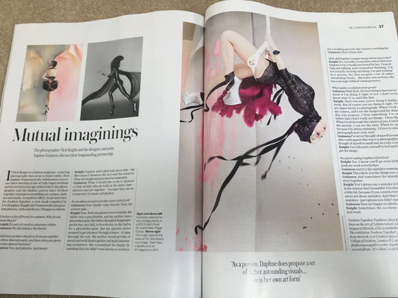 UK ST Magazine A/W 2017 Daphne Guinness Nick Knight Brigitte Bardot by Doisneau