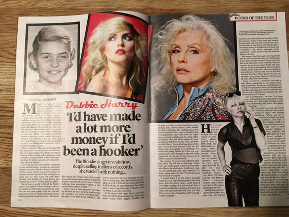 UK Event Magazine December 2019: Blondie (Debbie Harry)