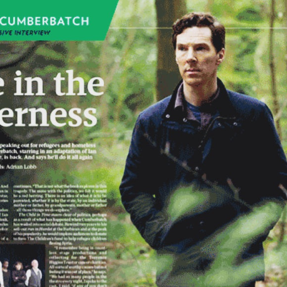Benedict Cumberbatch talks exclusively to the Big Issue Magazine