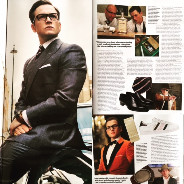How to Spend It Magazine September 2017 Taron Egerton Kingsman 2