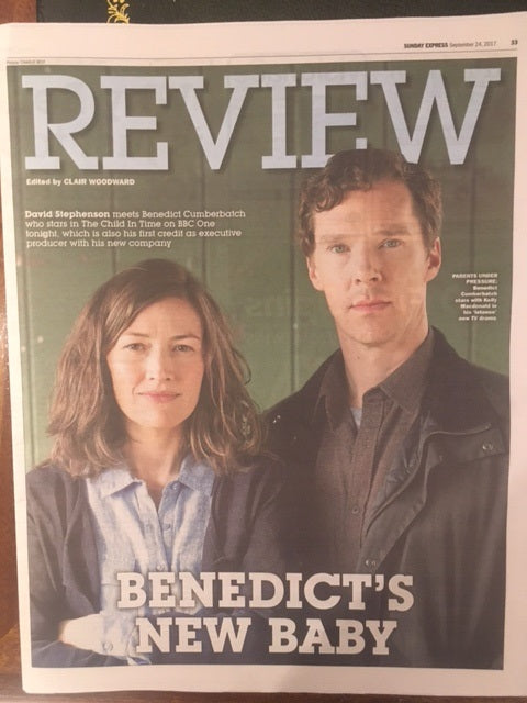 UK Express Review September 24th 2017 Benedict Cumberbatch Cover Interview