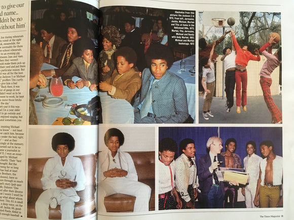 UK Times Magazine September 23 2017 The Jackson 5 Michael Jackson Jermaine