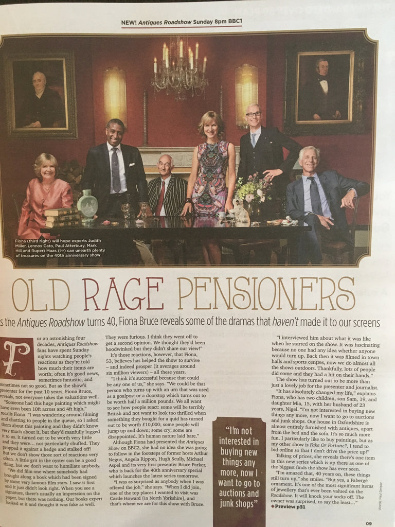 Sun TV Magazine September 2017 Benedict Cumberbatch Kelly McDonald Fiona Bruce