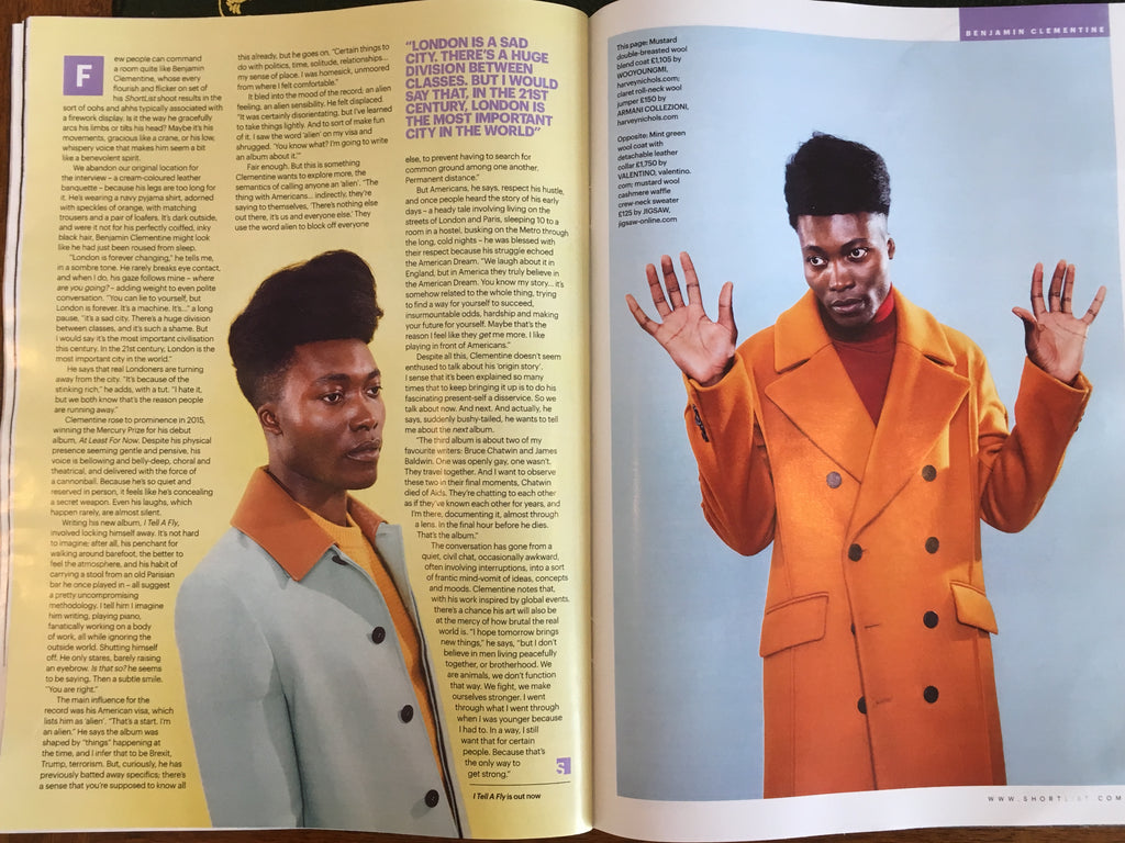 Shortlist Magazine September 21 2017 Benjamin Clementine Richard Madden Taron Egerton