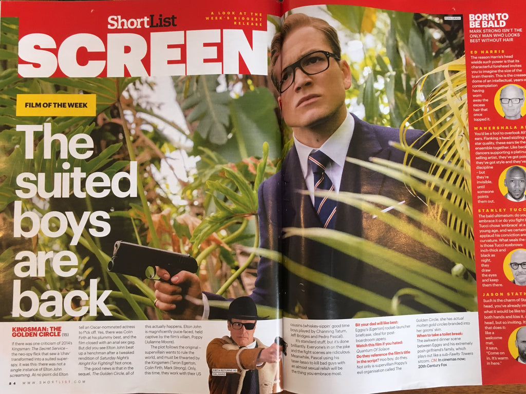 Shortlist Magazine September 21 2017 Benjamin Clementine Richard Madden Taron Egerton