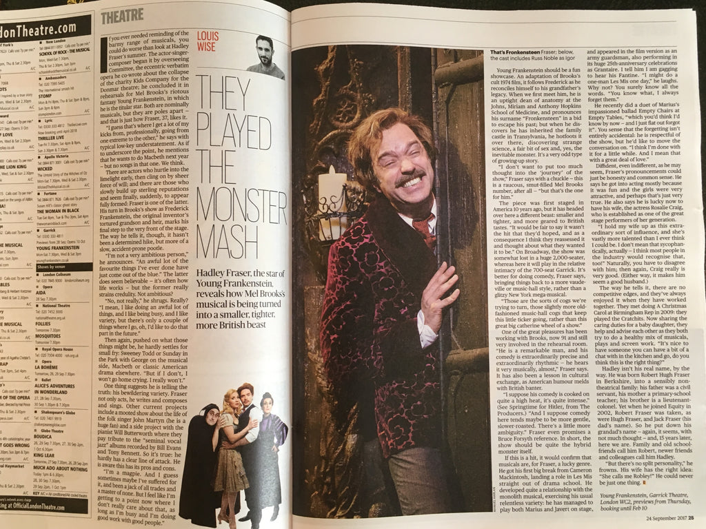 Culture Magazine 24 September 2017 Benedict Cumberbatch Toby Stephens