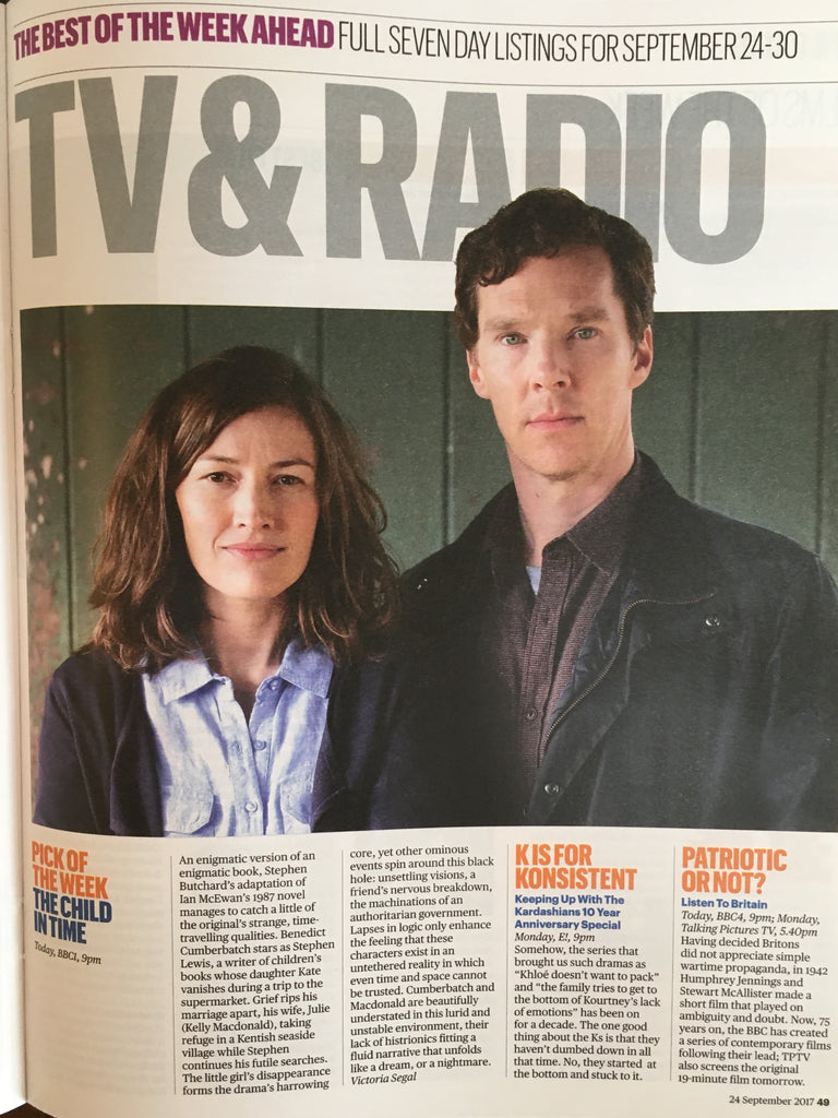 Culture Magazine 24 September 2017 Benedict Cumberbatch Toby Stephens