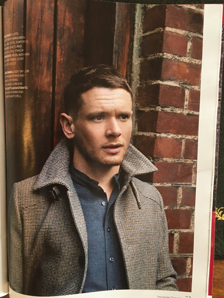 UK Sunday Times Style Magazine 24 September 2017 Jack O'Connell Photo Interview