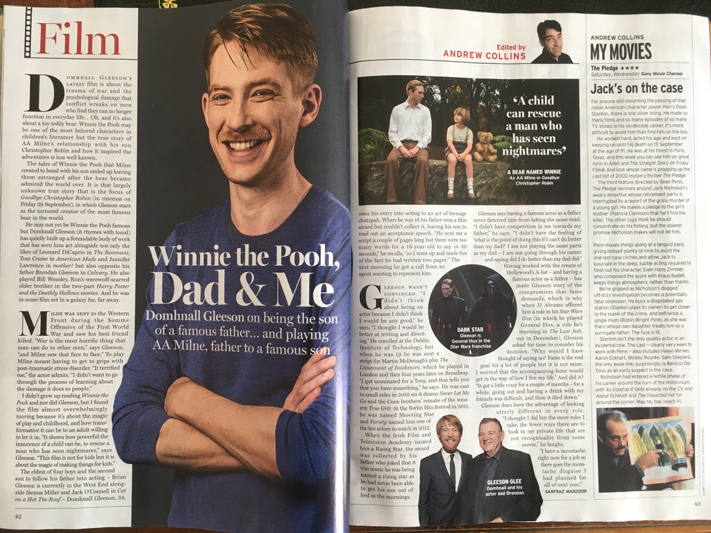 Radio Times Magazine September 30 2017 Bertie Carvel Suranne Jones Domhnall Gleeson