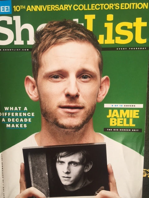 Jamie Bell on the cover of Shortlist Magazine