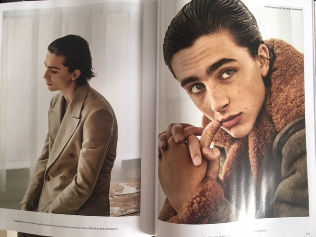 RTW on X: Timothée Chalamet for GQ November 2020 photo by Renell