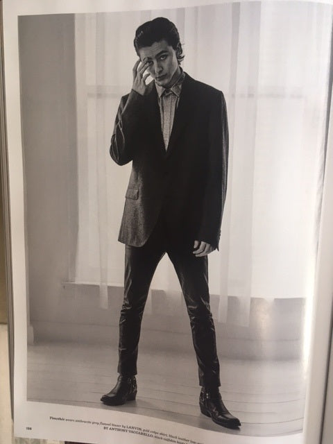 UK GQ Style Magazine Autumn/Winter 2017 Timothee Chalamet Cover Photo Interview