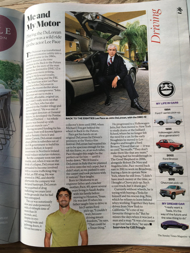 SUNDAY TIMES magazine 12th January 2020 KSI COVER FEATURE - Lee Pace