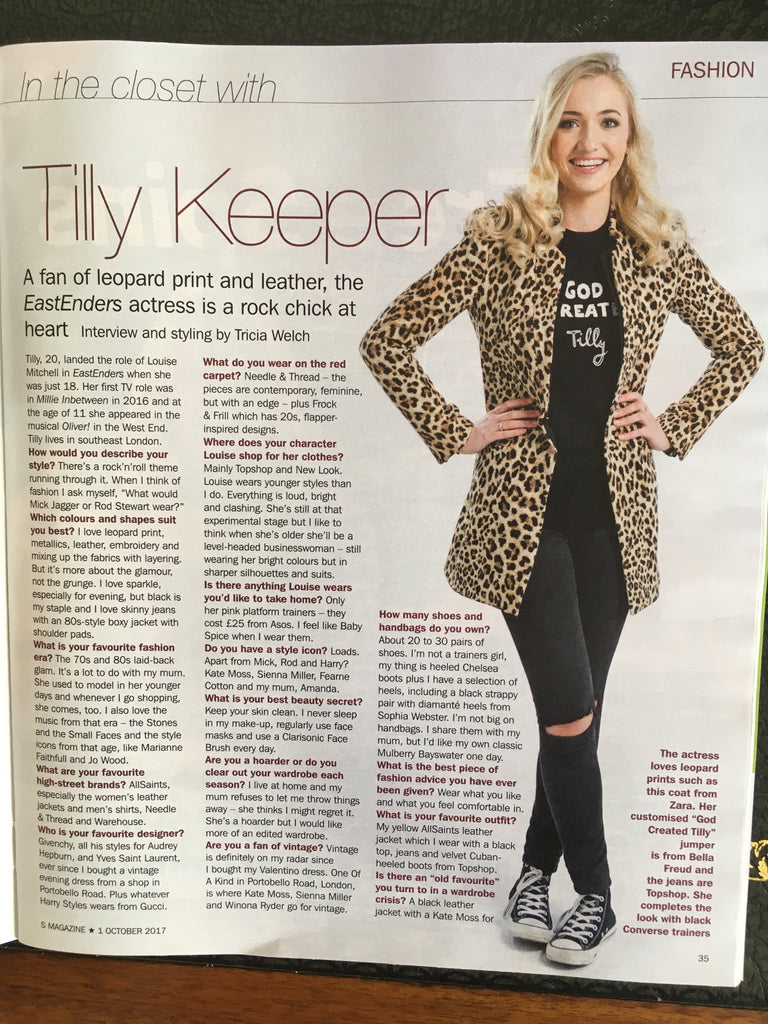 UK S Express Magazine 1 Oct 2017 Jenna Coleman Tilly Keeper Christina Johnston