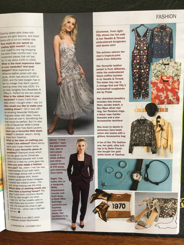 UK S Express Magazine 1 Oct 2017 Jenna Coleman Tilly Keeper Christina Johnston