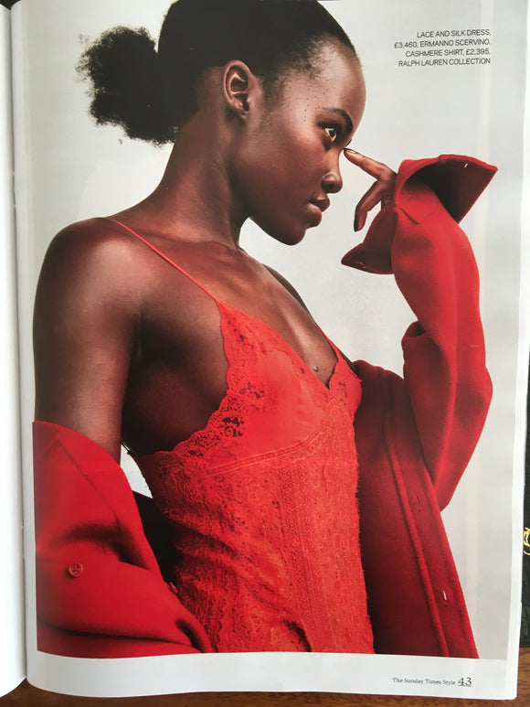 Lupita Nyong’o on the cover of Style Magazine
