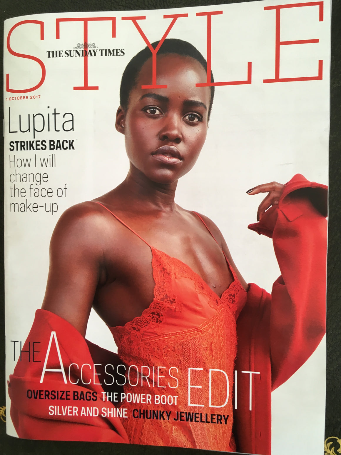 Lupita Nyong’o on the cover of Style Magazine