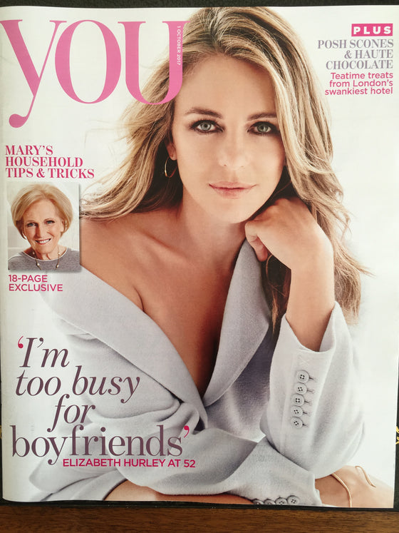 Elizabeth Hurley on the cover of You Magazine