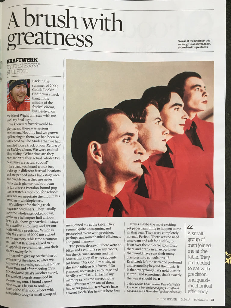 UK Observer Magazine 1st October 2017 Abigail Haworth David Hasselhoff Kraftwerk