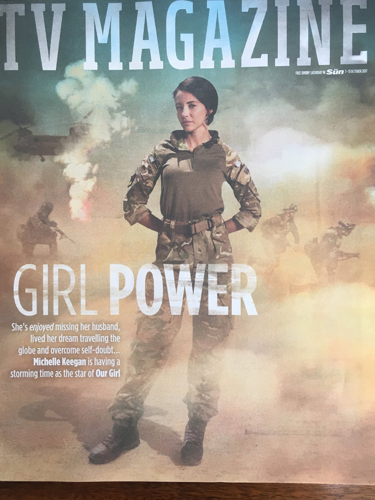 Sun TV Magazine 7 October 2017 Michelle Keegan Our Girl Ray Mears
