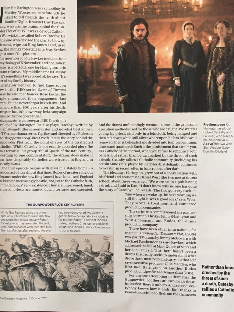 UK Telegraph Magazine October 7th 2017 Annie Leibovitz Kit Harington