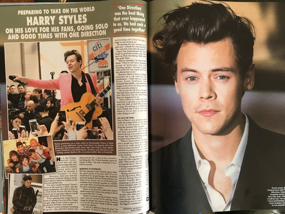 Harry Styles interview in Hello! Magazine