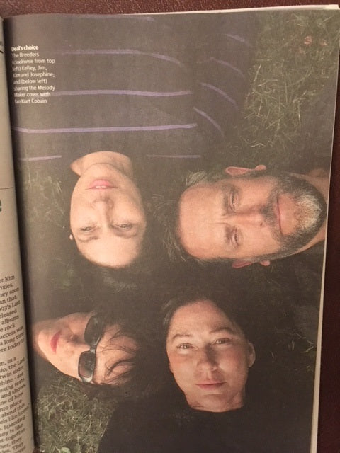 Guardian Guide Magazine 7 October 2017 The Breeders UK Cover Interview