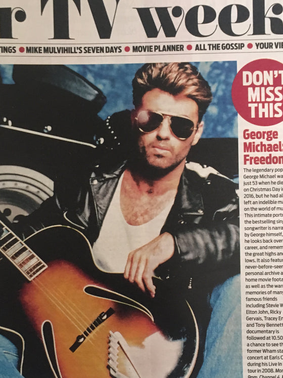 Weekend Magazine 14th October 2017 George Michael Claire Foy Jason Watkins