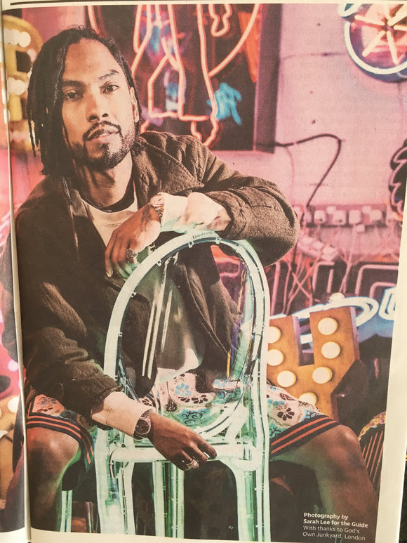 Miguel on the cover of Guide Magazine