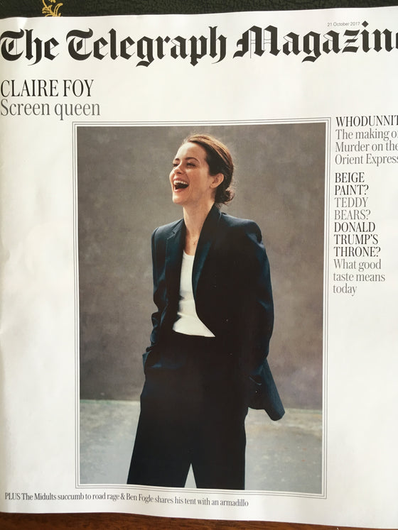 Telegraph Magazine Claire Foy Cover
