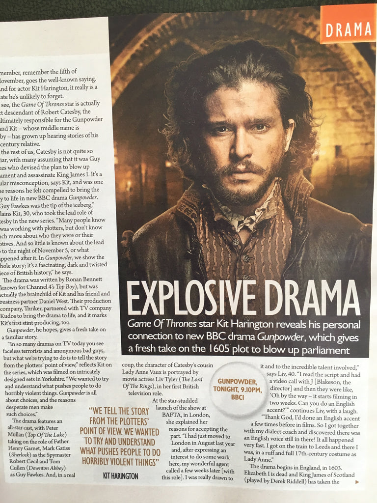 UK Saturday Magazine Oct 21 2017 Darcey Bussell Kit Harington Robert Duncan Nikki Sanderson