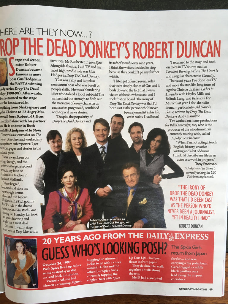 UK Saturday Magazine Oct 21 2017 Darcey Bussell Kit Harington Robert Duncan Nikki Sanderson